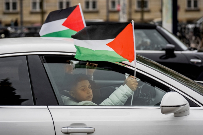 По всему миру прошли акции в поддержку Палестины. Фоторепортаж