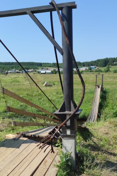 Под Вологдой обрушился мост, по которому шел крестный ход