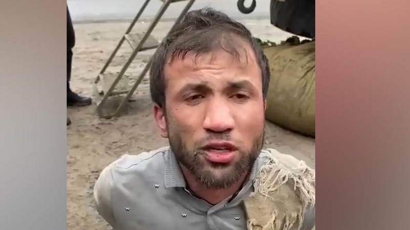 Появилось видео допроса подозреваемого в нападении на &laquo;Крокус&raquo;