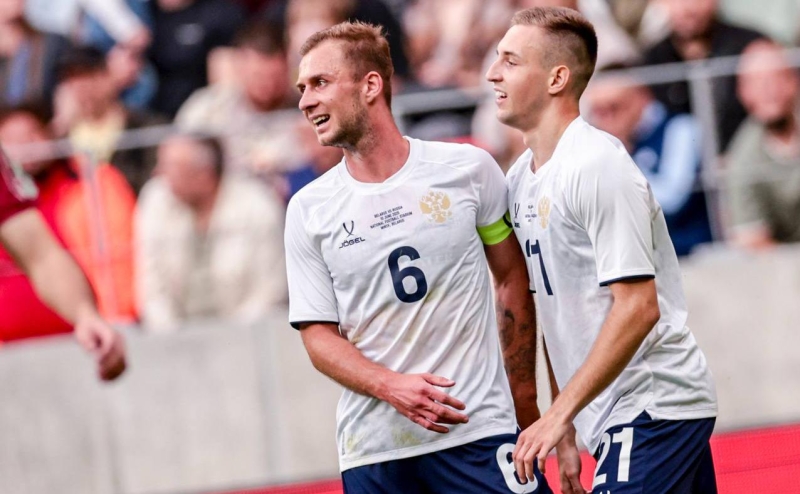 Покер футболиста «Динамо» принес сборной России победу над Белоруссией