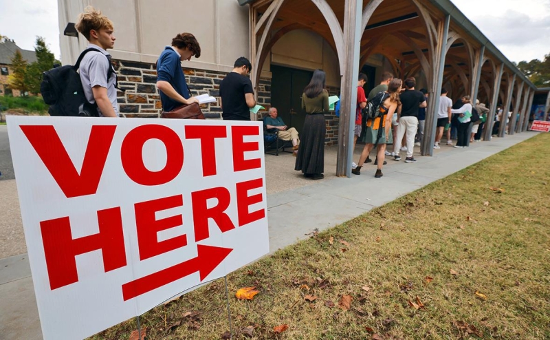 Последний опрос по выборам в США показал результаты, идентичные 2020