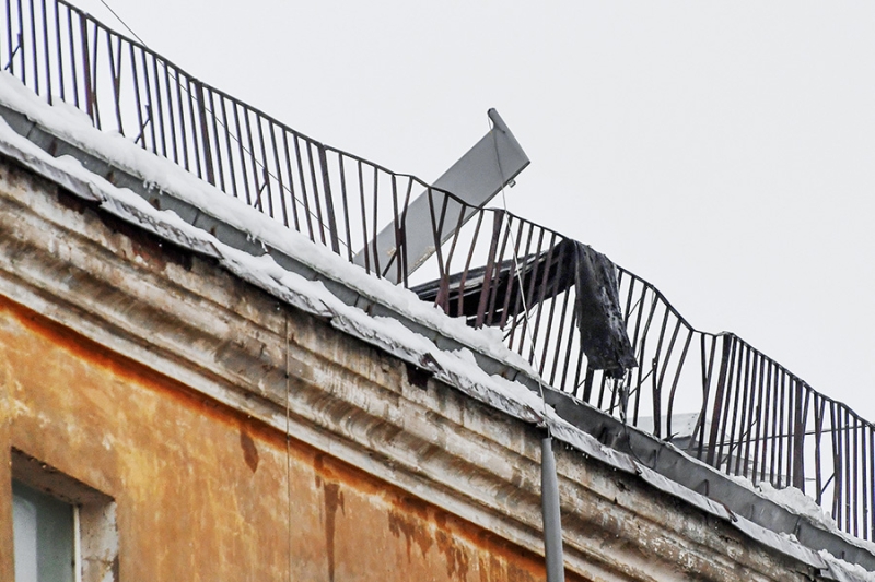 Последствия атаки беспилотников в Казани. Фотогалерея