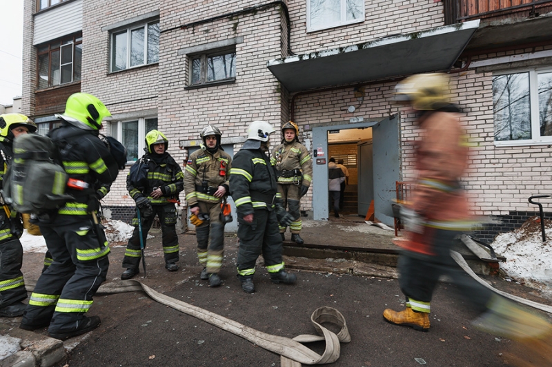 Последствия ЧП в Петербурге. Фотографии
