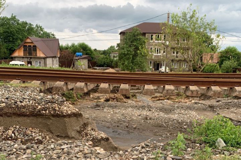 Последствия ливней на черноморском побережье. Фоторепортаж