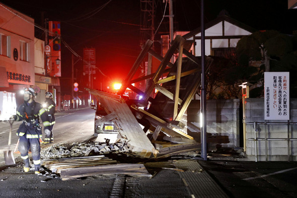Последствия землетрясения в Японии. Фоторепортаж