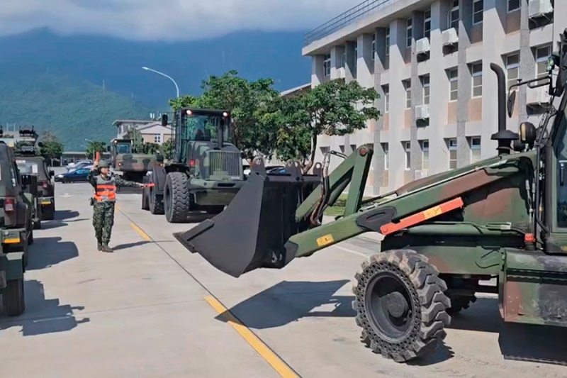 Последствия землетрясения в Тайване. Фотогалерея