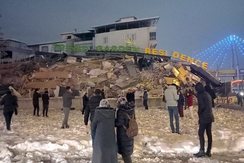 Последствия землетрясения в Турции и Сирии. Фотогалерея