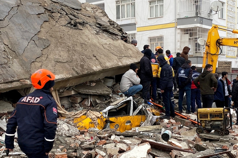 Последствия землетрясения в Турции и Сирии. Фотогалерея
