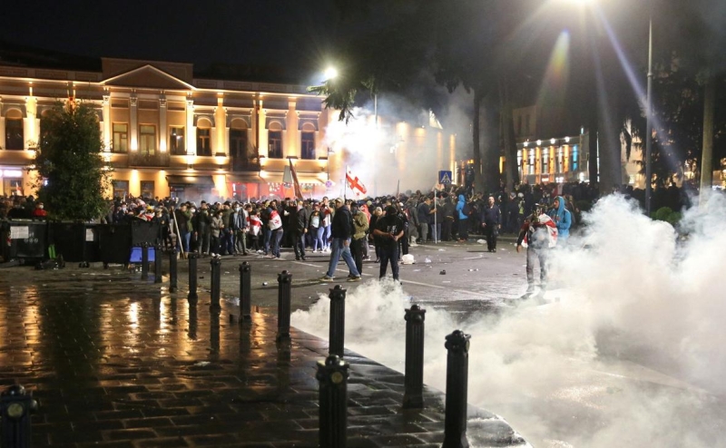 Премьер Грузии возложил ответственность за протесты на посла ЕС