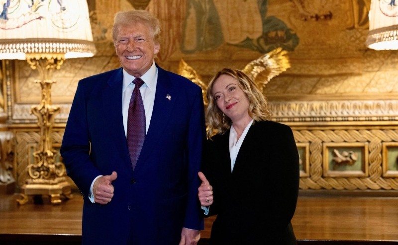 Премьер Италии перестала упоминать Зеленского после критики Трампа