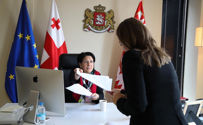 Президент Грузии призвала усилить контроль над российскими инвесторами