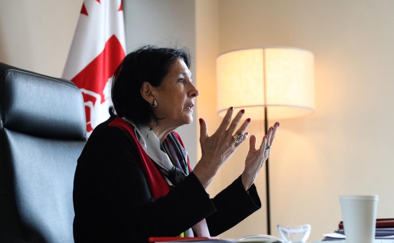 Президент Грузии призвала ужесточить условия для россиян