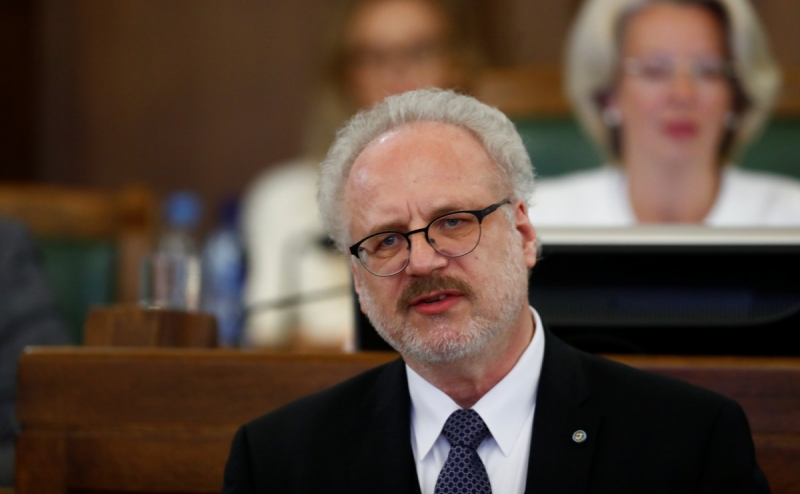 Президент Латвии назвал «чужой» Вторую мировую войну