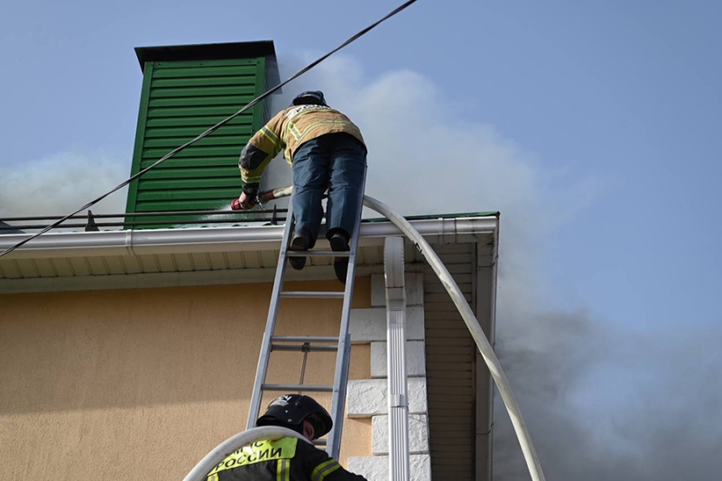 При обстреле Белгорода пострадали девять человек