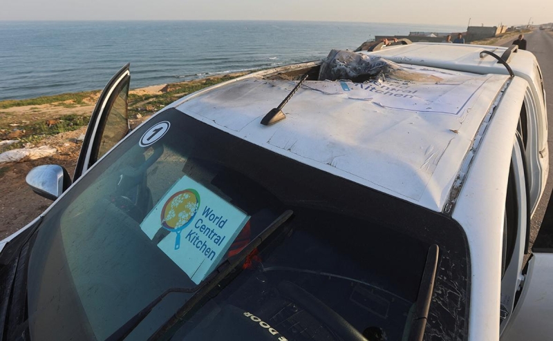 При ударе Израиля погибли гуманитарные работники из США и Британии