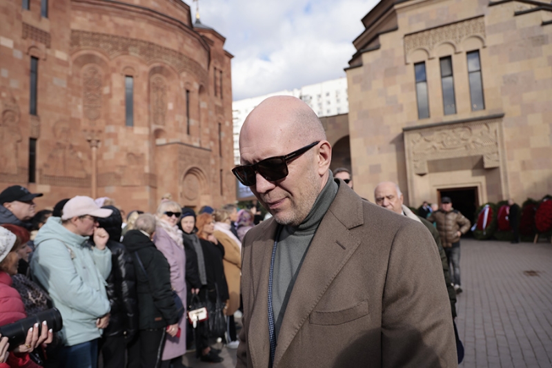 Прощание с Тиграном Кеосаяном. Фоторепортаж