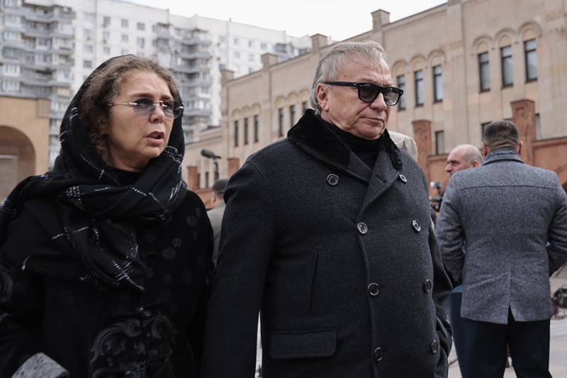 Прощание с Тиграном Кеосаяном. Фоторепортаж