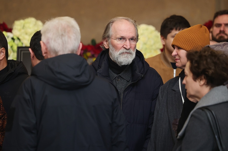 Прощание с Тиграном Кеосаяном. Фоторепортаж