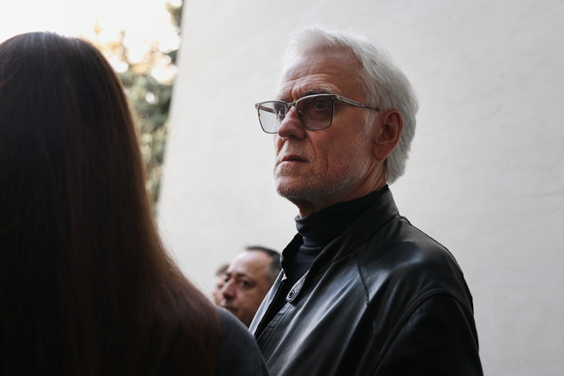 Прощание с ведущим «Утренней звезды» Юрием Николаевым. Фото