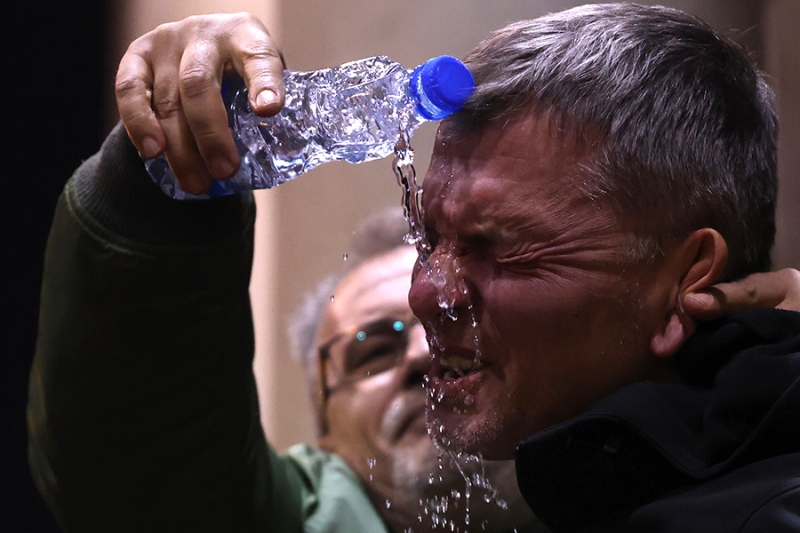 Протесты оппозиции в Белграде и их последствия. Фотографии