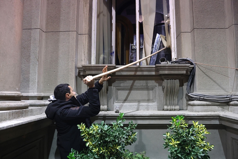 Протесты оппозиции в Белграде и их последствия. Фотографии