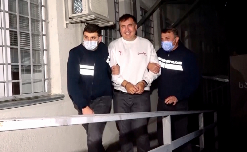 Против Саакашвили завели дело о незаконном пересечении границы Грузии