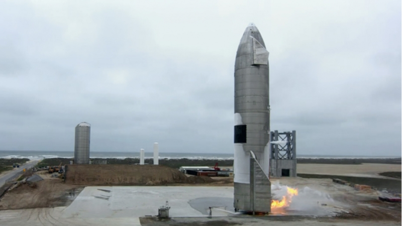 Прототип корабля Маска впервые не взорвался во время испытаний. Видео