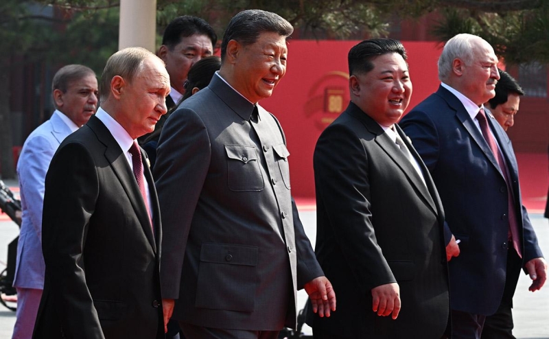 Путин и Ким Чен Ын приехали на переговоры на одной машине