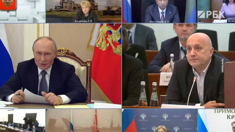 Путин назвал острым вопрос ротации военных в зоне спецоперации