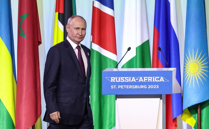 Путин назвал продуктивной встречу с делегациями из Африки по Украине