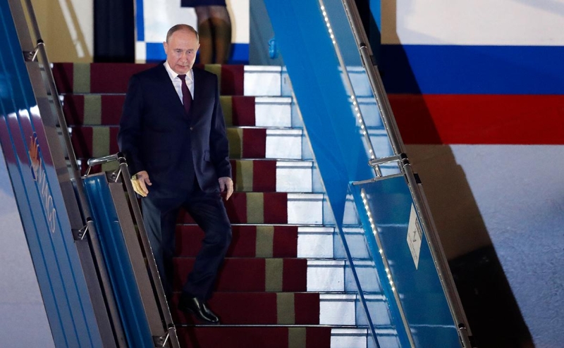 Путин перед встречей с Трампом на Аляске прилетел в Магадан