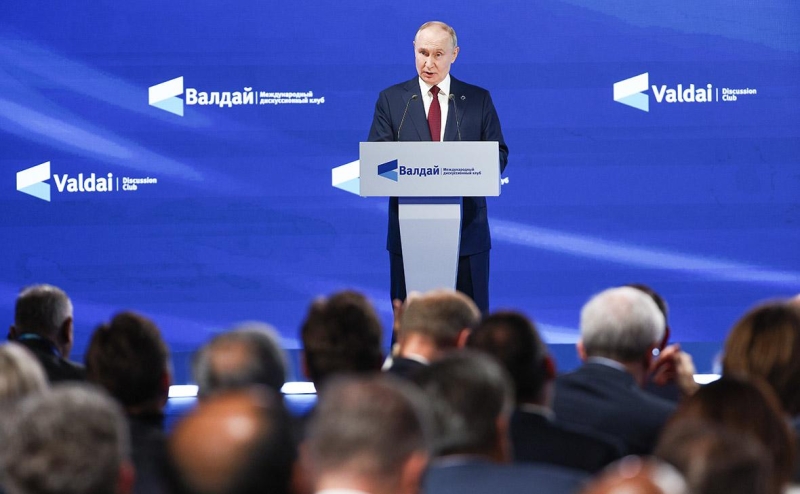 Путин пообещал ответные меры на милитаризацию Европы