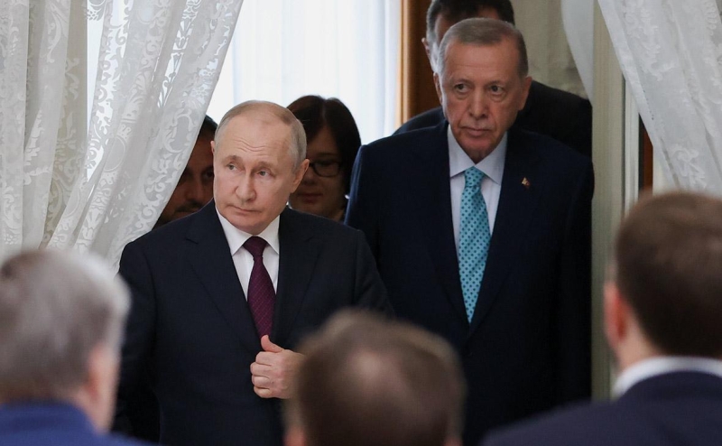 Путин рассказал Эрдогану о встрече с Трампом на Аляске