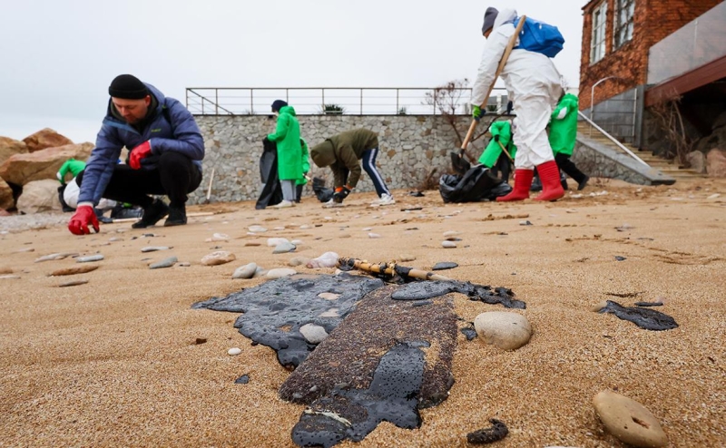 Путин заявил, что для ликвидации разлива мазута делается недостаточно