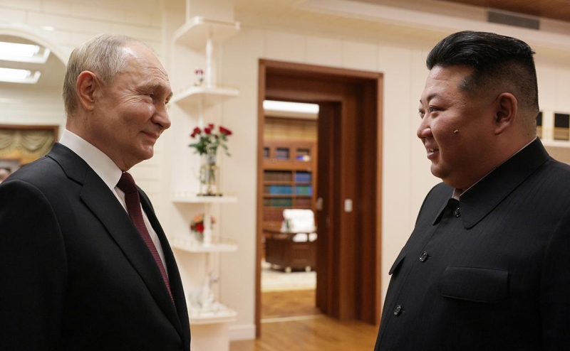 Путин заявил Ким Чен Ыну о фундаментальном документе для отношений с