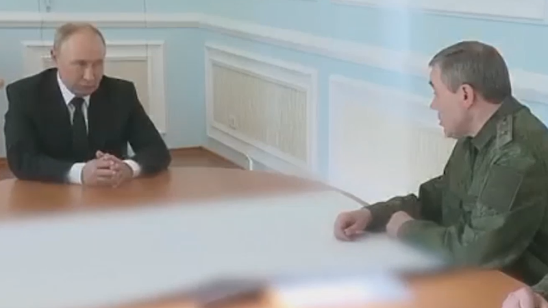 Путин заслушал доклад Герасимова о противодействии ВСУ в Курской