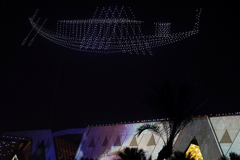 Рядом с комплексом пирамид в Гизе открыли Большой Египетский&nbsp;музей