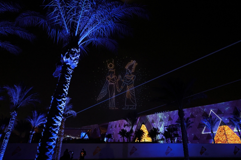 Рядом с комплексом пирамид в Гизе открыли Большой Египетский&nbsp;музей