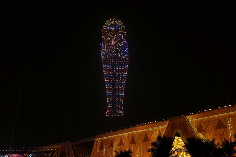 Рядом с комплексом пирамид в Гизе открыли Большой Египетский&nbsp;музей