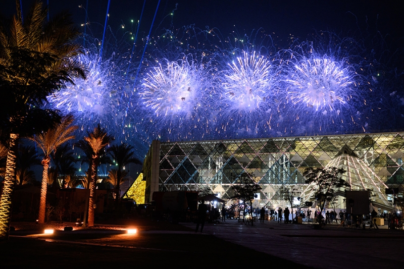 Рядом с комплексом пирамид в Гизе открыли Большой Египетский&nbsp;музей