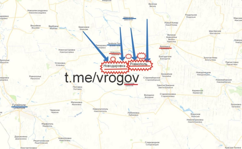 Рогов сообщил о масштабной попытке прорыва ВСУ в Запорожье