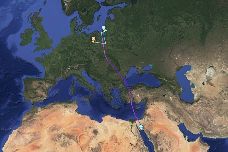Росавиация объяснила многочасовую задержку лайнера из Египта в Польше