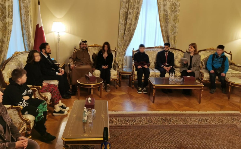 Россия передала Украине пятерых детей