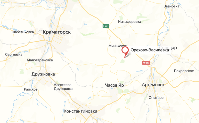 Российская армия взяла Орехово-Василевку в ДНР