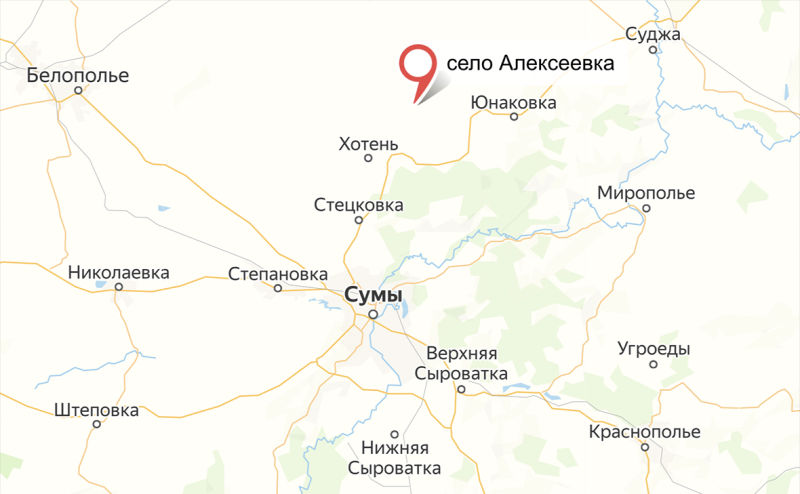 Российские военные заняли Алексеевку в Сумской области