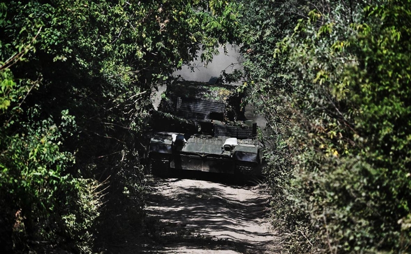 Российские военные заняли село Заря в ДНР