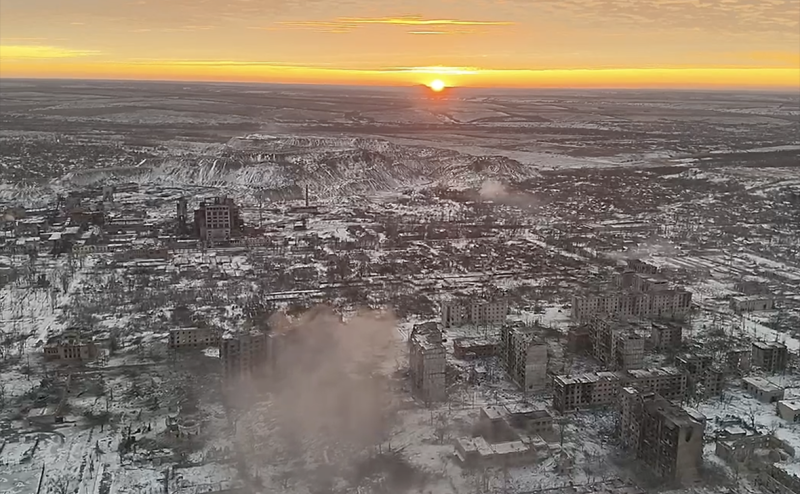 Российские военные заняли Торецк