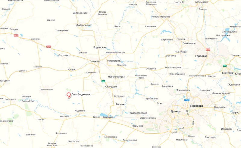 Российские войска взяли Богдановку