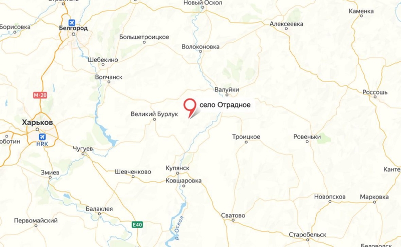 Российские войска заняли село в Харьковской области