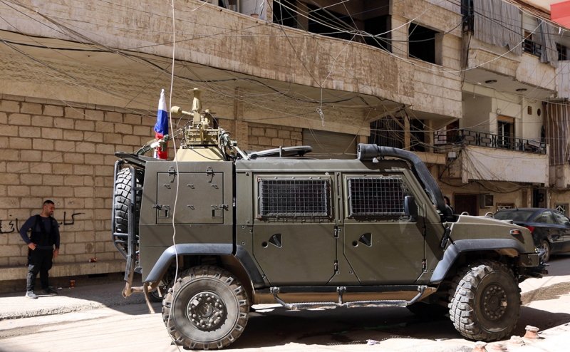 Российский военный погиб в Сирии при подрыве автомобиля